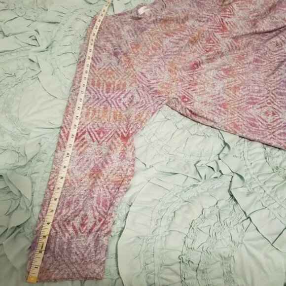 Cozy Ombre Print Top with Knot Detail 3X Women Plus CJ Banks - Picture 9 of 12